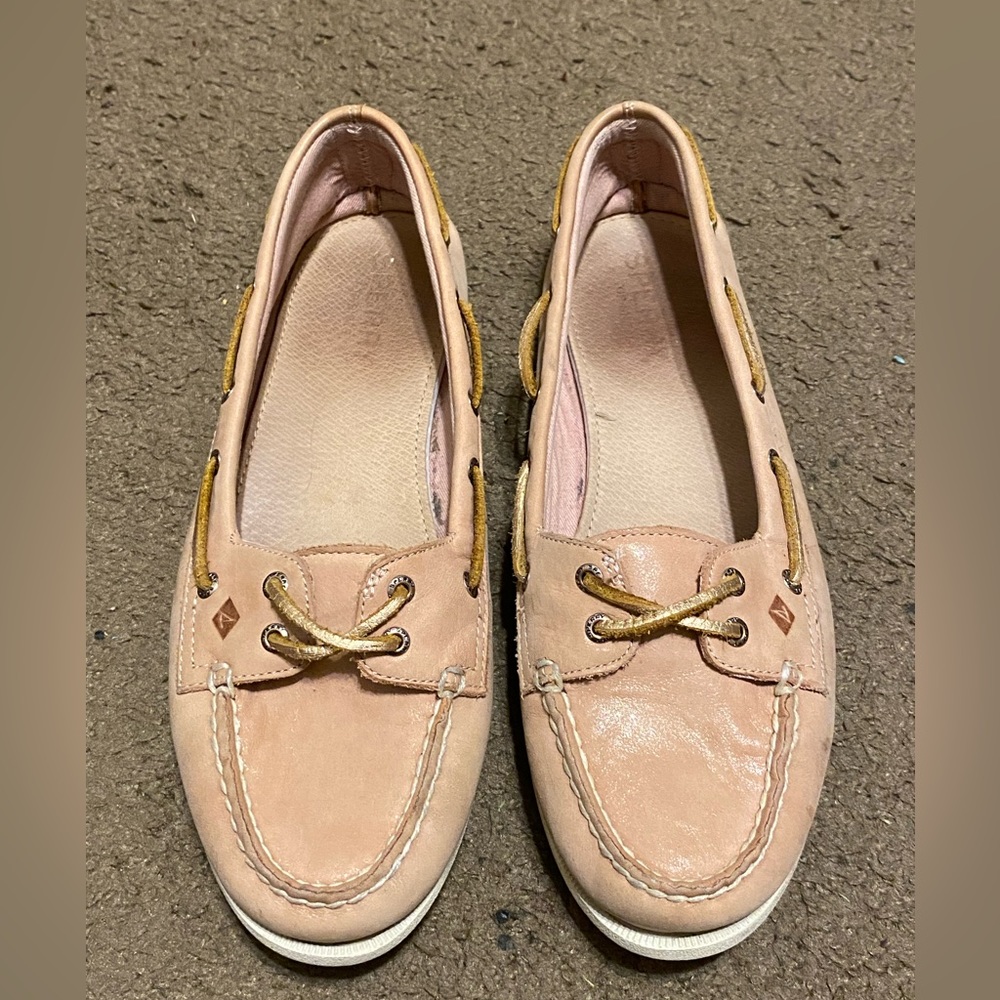 Sperry Womens Original Skimmer‎ Starlight Blush Boat Shoes STS85361 Size 8.5